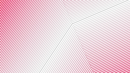 Red and white stripes abstract background vector image for backdrop or presentation
