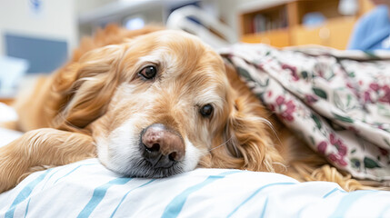 hospital pet therapy program bringing comfort to patients