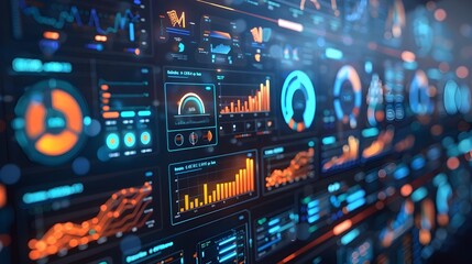 Smart City Dashboard Showcasing Real Time Resource Management and Urban Planning Analytics