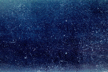 Blank grained film strip texture background with heavy grain and dust