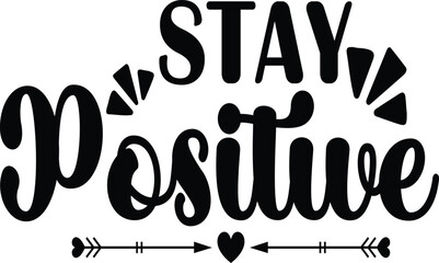 Motivational Typography SVG Vector Design