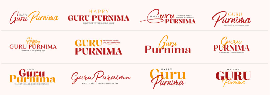 Guru Purnima festival of India teachers gurus give blesses to his shishya Social media post