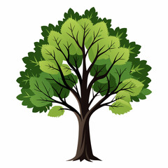 green tree vector