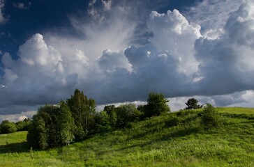 Obłoki nad polami © Robert