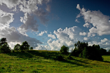 Obłoki nad polami © Robert