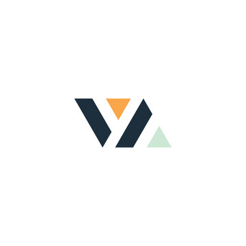 VA Logo Design Vector. Letter VA Icon