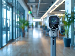 Facial Recognition Enabled Time Clock for Secure Employee Attendance Tracking in Modern Office