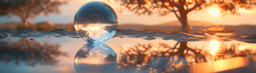 A Balanced Day: Morning Planning and Evening Reflection Photo Concept