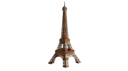 Eiffel Tower on a transparent background