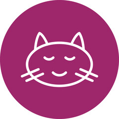 Cozy Vector Line White Circles Multicolors