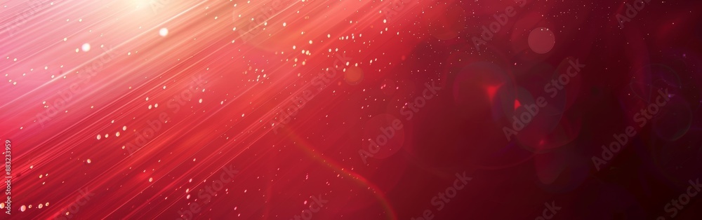 Wall mural vibrant red gradient background for modern designs generative ai