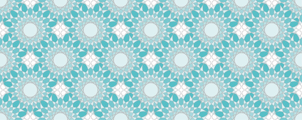 Abstract vector seamless mandala background. Texture in oriental style for design, print, scrapbooking, textiles, packaging, wallpaper