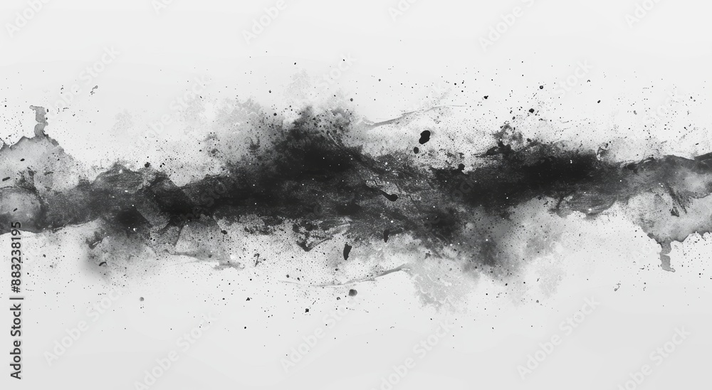 Wall mural watercolor splash abstract background for creative projects generative ai