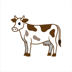 cow illustration vector file