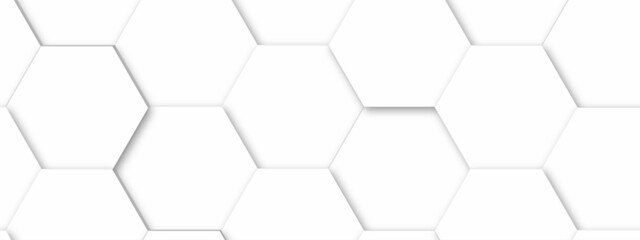 Abstract seamless hexagon pattern background. Abstract hexagon technology design background. Vector Illustration.