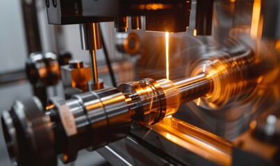 Industrial Manufacturing Process with Rotating Core Generative AI