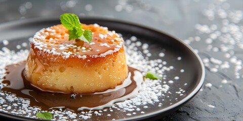 Delight in the harmonious blend of sweet and salty salted caramel desserts. Concept Salted Caramel, Desserts, Sweet and Salty, Indulgent Treats