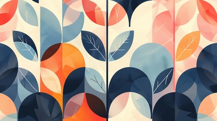 Abstract Leaves Pattern