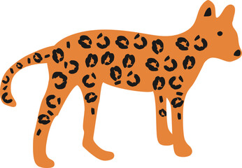 Cheetah Illustration 