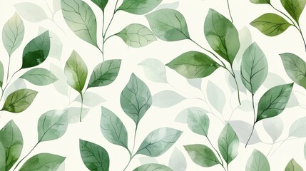 A minimalist wallpaper with a leaves and branches
