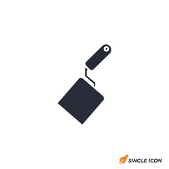 Trowel icon vector illustration. Trowel symbol isolated on white background