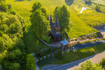 Jastrzębik cerkiew greckokatolicka p.w. św. Łukasza © Maciej G. Szling