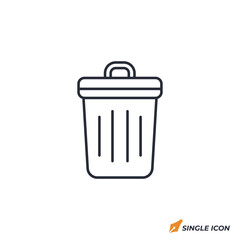 Compost Bin icon vector illustration. Compost Bin symbol isolated on white background