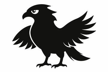 eagle silhouette vector
