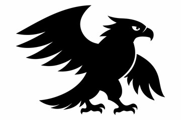 eagle silhouette vector