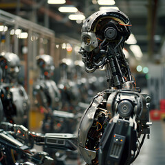 Fototapeta premium Advanced Robotics in Modern Industry