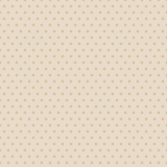seamless abstract background with polka dots beige background swatch template for fabric surface textures wrapping paper vector illustration