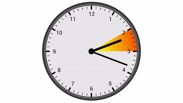 Set of two animated classic analog clocks for the time change from normal time to DST daylight saving time, concepts, ideas, 4k, transparent background with alpha channel