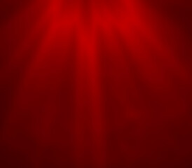 Deep Christmas red ray of light