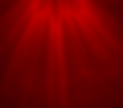 Deep Christmas red ray of light
