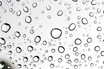 macro close-up water Raindrops sliding on the car mirror