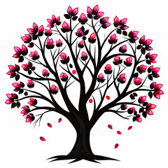 tree with flowers