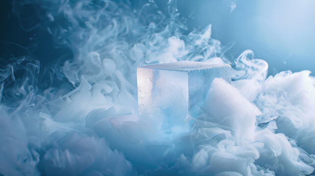 dry ice.The value of dry ice lies not only in its cooling effect, but also in the fact that food in carbon dioxide does not mold or rot