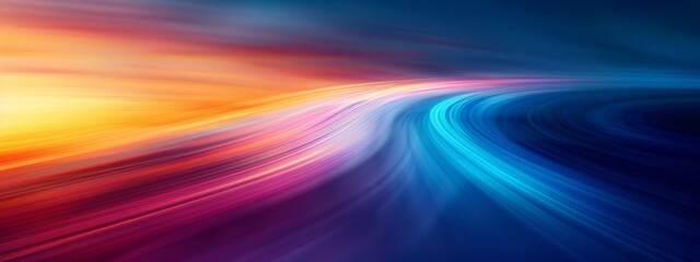 Obraz premium A vibrant backdrop resembling a movie setting, with hues reminiscent of a screen from films or TV