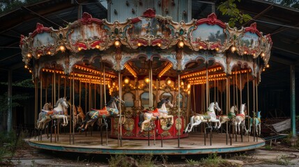 Abandoned Carousel.