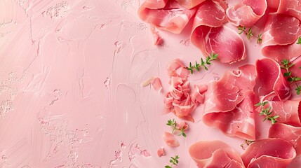 ham background with copy space