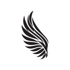 Falcon wing icon Template vector Pro Vector vector, wing logo symbol icon vector illustration