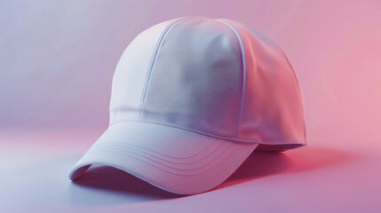 Fototapeta premium Blank cap, clean background, mockup for the concept