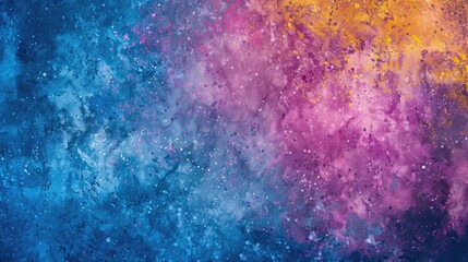 Fototapeta premium Background with splattered abstract powder