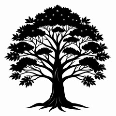  tree vector  illustration