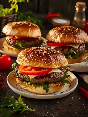 Cajun Hot Sauce with Melted Gorgonzola Cheese and Bacon Bits