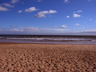 Beach in the afternoon