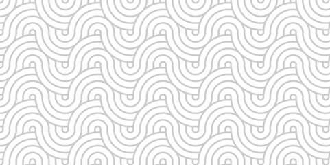 	
Minimal diamond vector overlapping Pattern geometric wave spiral and abstract circle wave line. white and gray color seamless tile stripe create retro square line backdrop white pattern background.