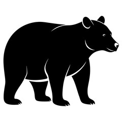 Bear Black silhouette