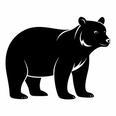 Bear Black silhouette
