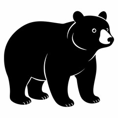 Bear Black silhouette